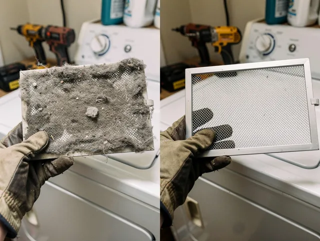 Professional lint trap cleaning by Brandon Dryer Vent Cleaning in Brandon