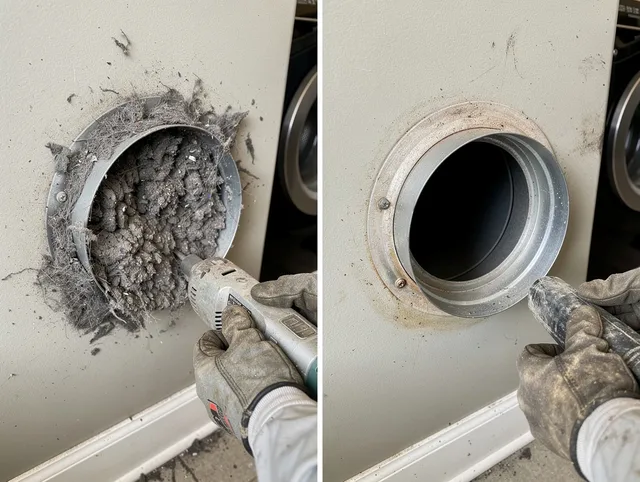 Professional clogged vent cleaning by Brandon Dryer Vent Cleaning in Brandon