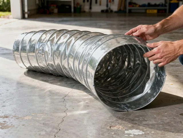 Brandon Dryer Vent Cleaning specialist using advanced equipment for thorough duct cleaning in Brandon