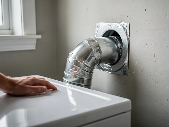 Brandon Dryer Vent Cleaning expert performing professional dryer vent repair and installation in Brandon